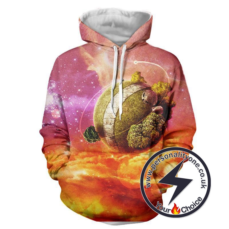 Dragon Ball Z - Popo Planet 3D - Hoodies